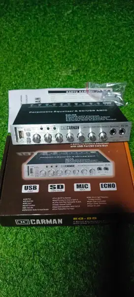 Parametrik equalizer CARMAN EQ8S bluetooth usb (BARU)
