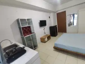 Disewakan murah apartemen green park view F lantai 10 studio furnish