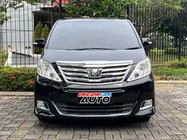 Kilometer asli! Toyota alphard x atpm nik 2013 non vellfire