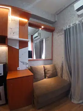 Jual Murah Apartment Green Pramuka City 2 Kamar Tower orchid Furnish
