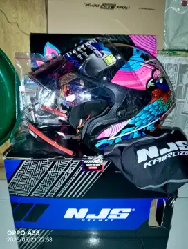 Helm NJS KAIROZ GT.Merak edition.Like new.