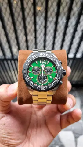 TAG Heuer Formula 1 Chronograph Green Dial Quartz