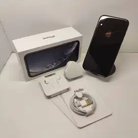 EX DIGIMAP RESMI FULLSET! IPHONE XR 64GB GREY NO MINUS ANTI BLOKIR