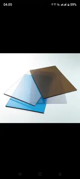 Solar tuff solid flat tebal 1,2 mm