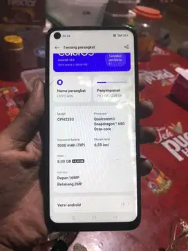 Oppo A96 8/256 NFC resmi oppo