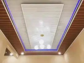 plavon PVC terpasang mewah