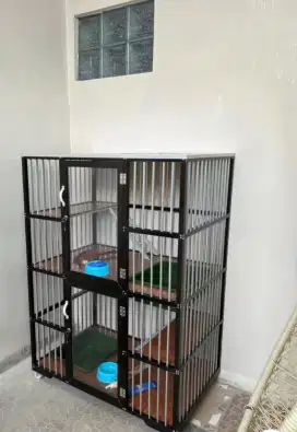 Jual Kandang Kucing Keramik Aluminium Bekas