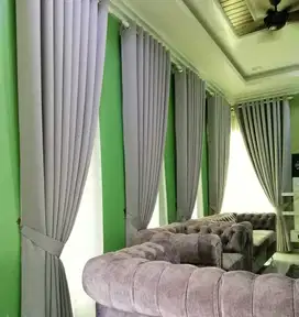 Cod Gorden Blackout Sekat Klinik Hordeng Pintu Gordyn Vitrase