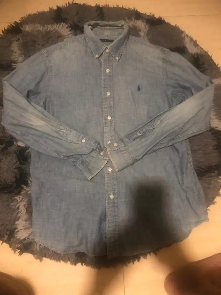 Kemeja Chambray Polo by Ralph Lauren