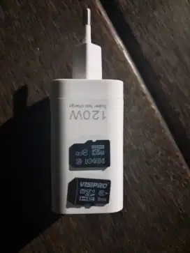 Charger Samsung 120 Watt 2A & Micro SD