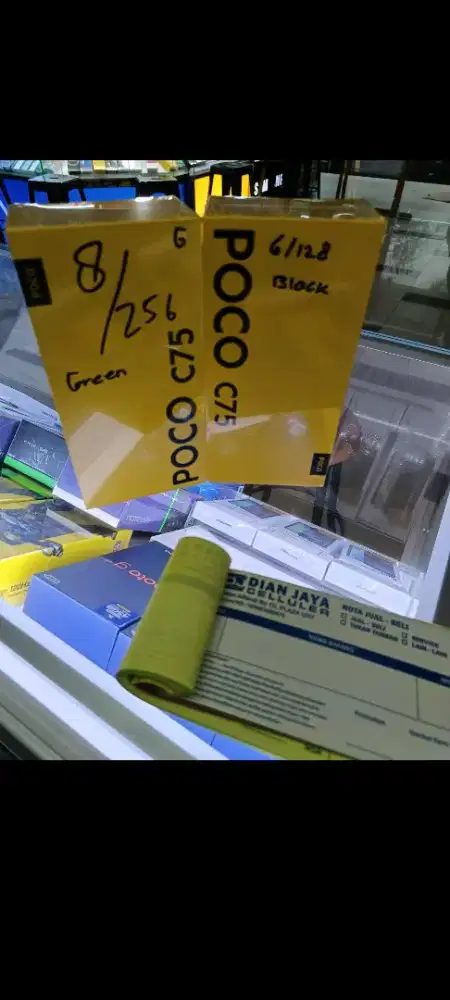 Xiaomi poco C75 8/256 setara redmi 14c resmi