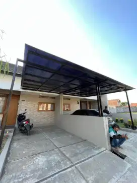 Kanopi minimalis modern