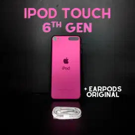 IPod touch 6 Pink Original Bonus music + Earpods