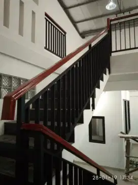 Ralling tangga minimalis terbaru