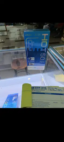 Infinix hot 50 pro plus 8/256 layar lengkung