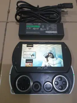 PSP GO SONY Tipe Slide Memory game 16gb Fullgame Plus Cassannya Ori