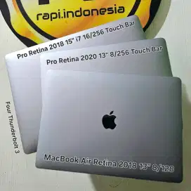 MacBook Pro Retina 2020 Air 2018 13 inch Pro 15 inci Touch Bar