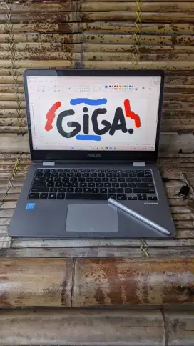 Asus Vivobook Layar sentuh Tochscren ada PEN Ram 4GB 2.7jt