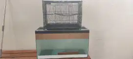 KANDANG BURUNG LUCKY DAN AQUARIUM