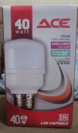 Lampu jalan merk ACE 40 watt