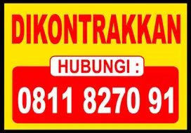 Dikontrakan Tahunan 27 Juta