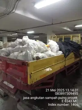 Jasa buang puing dan pengurugan