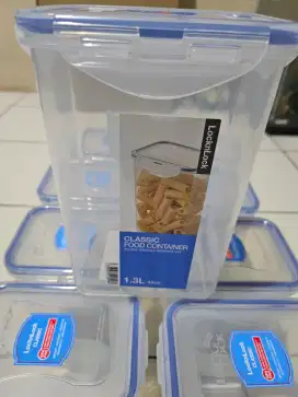 LocknLock HPL 809 kapasitas 1,3 liter ada 11 biji 100 % baru