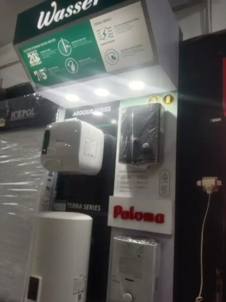 Water heater listrik dan gas