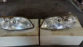 Head lamp 1set toyota Vios 2005 ori