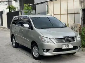 Innova 2.0 G MT 2013 Silver Metalik Pajak10/24 Istimewah Antik