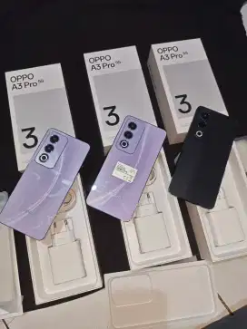 Oppo A3 Pro 5G RAM 8/256GB Fullset ORI Acc Fresh