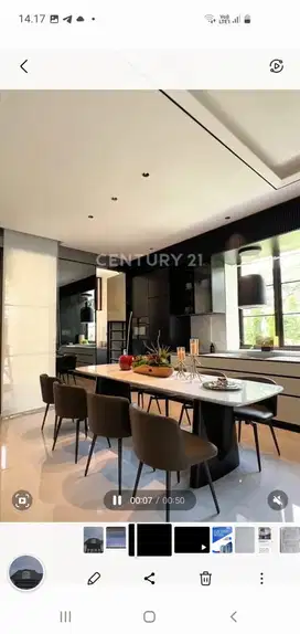 Rumah Mewah Tepi Danau 2 Lt Di Lippo Cikarang Dekat Area Bisnis