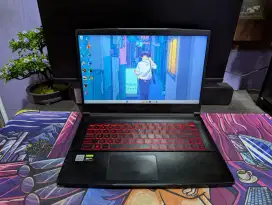 Laptop Gaming MSI GF63 Thin 10SC Intel Core I5-10500H 12 CPUs GTX 1650