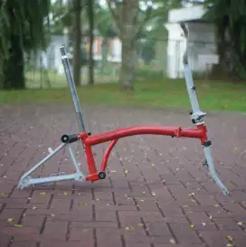 Frameset Brompton Type M 2012 Red/Grey
