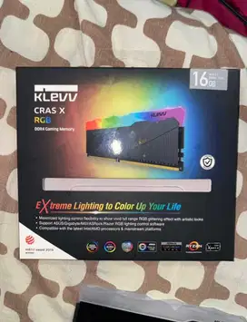 KLEVV DDR4 CRAS X RGB 3200MHz 16GB (2X8GB) RGB LED