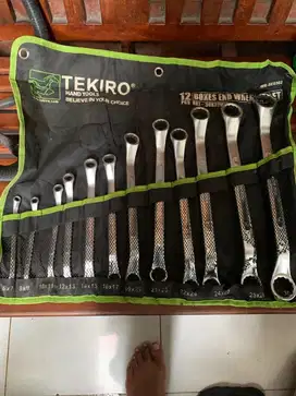 Kunci ring Tekiro set 12pcs