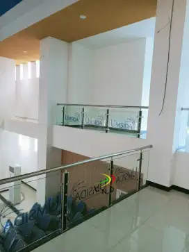 RAILING TANGGA STAINLESS DAN KACA MURAH BERKUALITAS