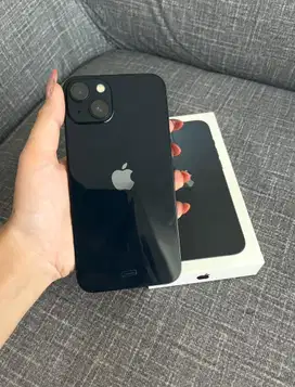iPhone 13 128gb Midnight Garansi Resmi iBox Fullset Nominus