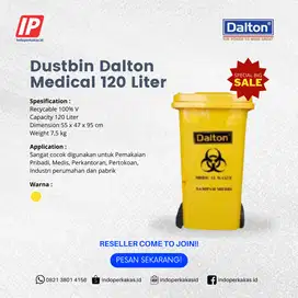 Tong Sampah Dustbin Dalton Medis 120 Liter