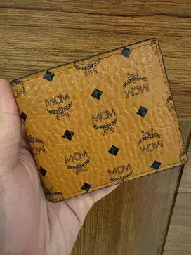 Dompet / Wallet Pria - MCM Visetos Brown - Original & Harga Nego!