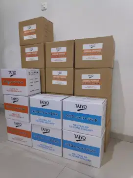 Selant Silicone 300 gr Lem Kaca / Aquarim Ekonomis Merk Taiyo