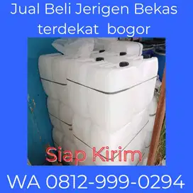 Jual Beli Jerigen Bekas terdekat Bogor, SIAP KIRIM