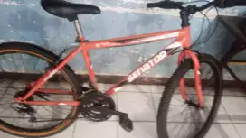 Sepeda mtb merk senator ukuran 26in 6 speed