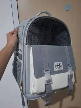 Tas Backpack Kucing / Anjing - Pet Cargo / Carrier (Travel) - Nego