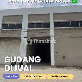Di Jual Gudang Strategis, Aman dan Bebas Pungutan di Driyorejo Gresik