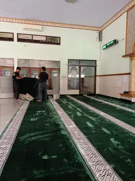 Ready Karpet Masjid Import Free Pasang