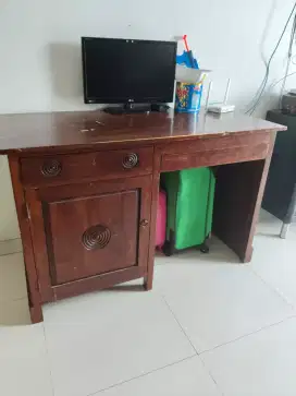 Jual meja kayu jati asli