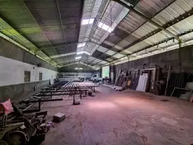 Jual Cepat Tanah Gudang Kantor Mess Cirebon Jawa Barat Rangka Baja