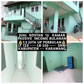 JUAL KOS KOST KOSAN KOSTAN 12 KAMAR DI KABUPATEN KARAWANG