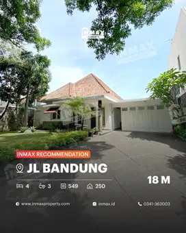 Rumah Hunian Lokasi Premium Di Jl. Bandung, Cocok Untuk Usaha & Hunian